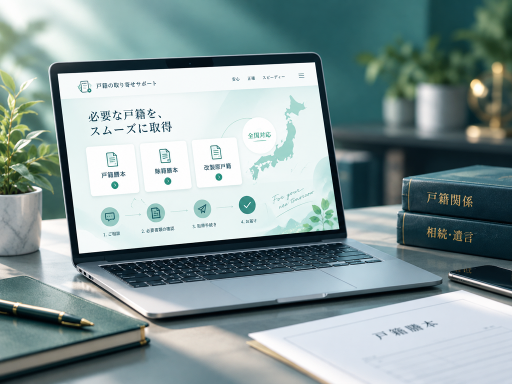戸籍取り寄せ代行 サービス画像