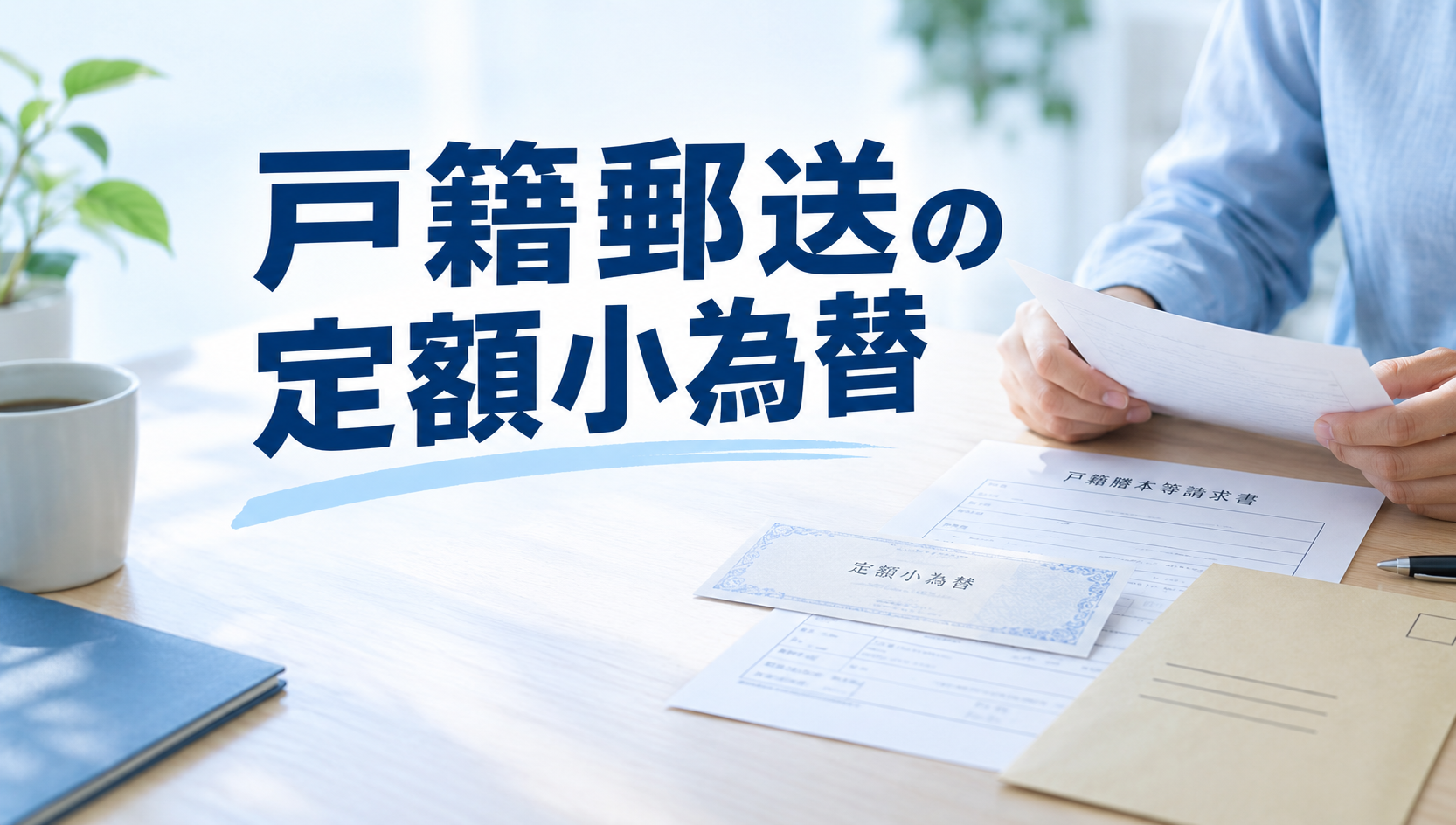 戸籍郵送請求の定額小為替はどこで買う？手数料・書き方・不足時の対処法