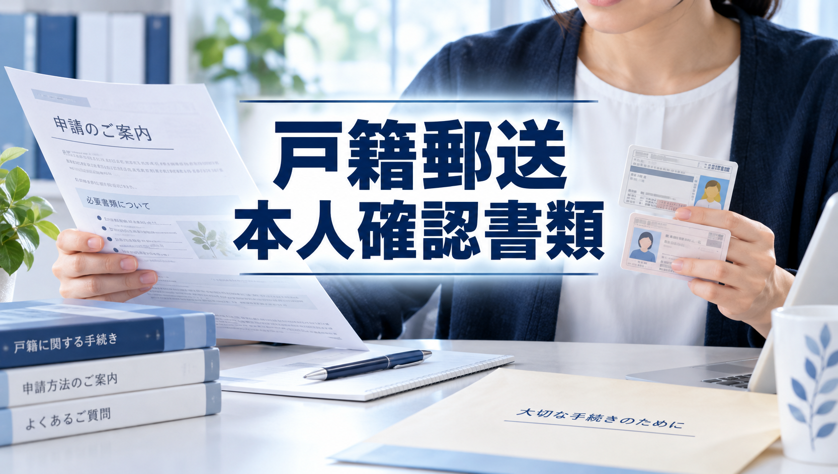 戸籍謄本を郵送請求するときの本人確認書類は何が必要？マイナンバーカード・免許証の注意点