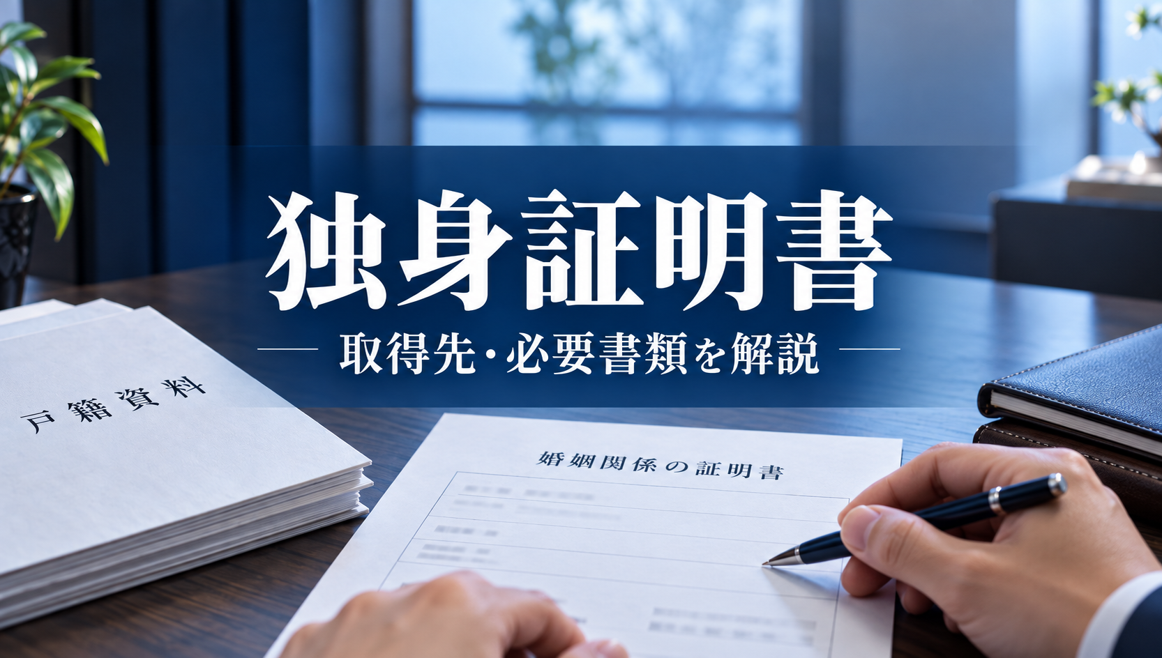 独身証明書とは？婚姻要件具備証明書との違い・取得先・必要書類を行政書士が解説